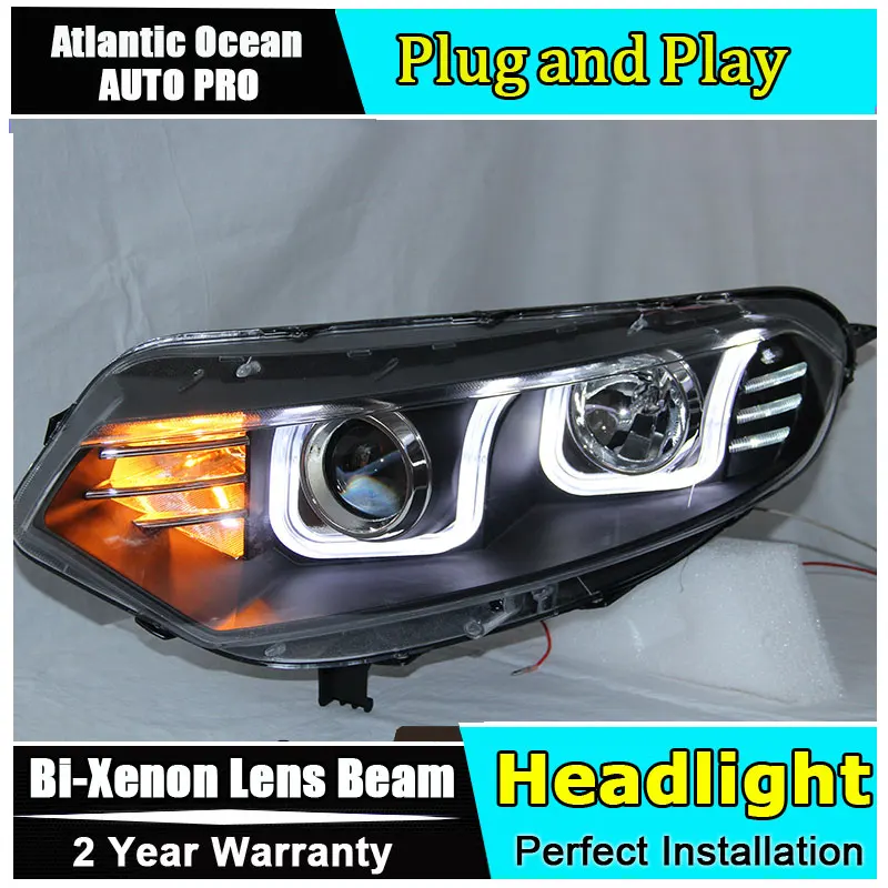 car styling For Ford EcoSport headlights U angel eyes 2013-2017 For Ford EcoSport Bi-xenon Double lens HID KIT led drl head lamp
car styling For Ford EcoSport headlights U angel eyes 2013-2017 For Ford EcoSport Bi-xenon Double lens HID KIT led drl head lamp