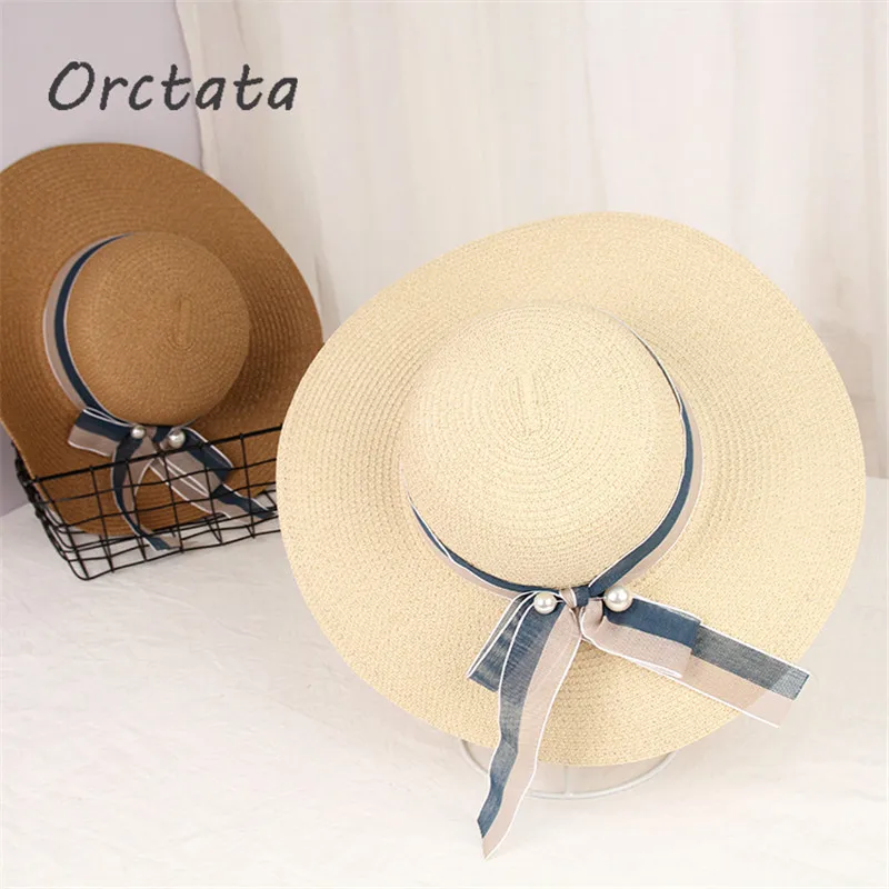 Vintage Pearl Straw Sun Hat for Women Chic Bowknot Handmade Foldable Roll Up Hat Fedora Beach Wide Brim Hat Womens Summer Caps
Vintage Pearl Straw Sun Hat for Women Chic Bowknot Handmade Foldable Roll Up Hat Fedora Beach Wide Brim Hat Womens Summer Caps