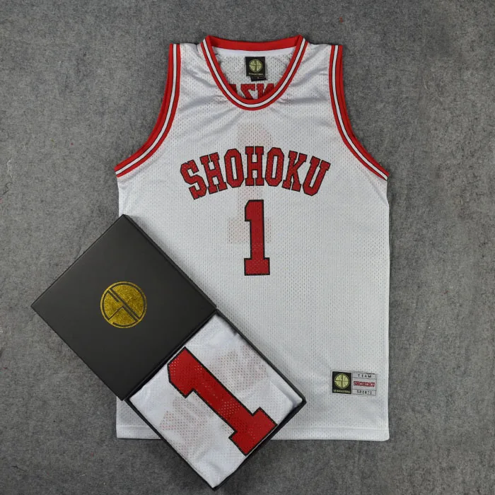 Slam Dunk Shohoku старшая школа № 1 Anzai жилет для косплея баскетбольная майка|Костюмы