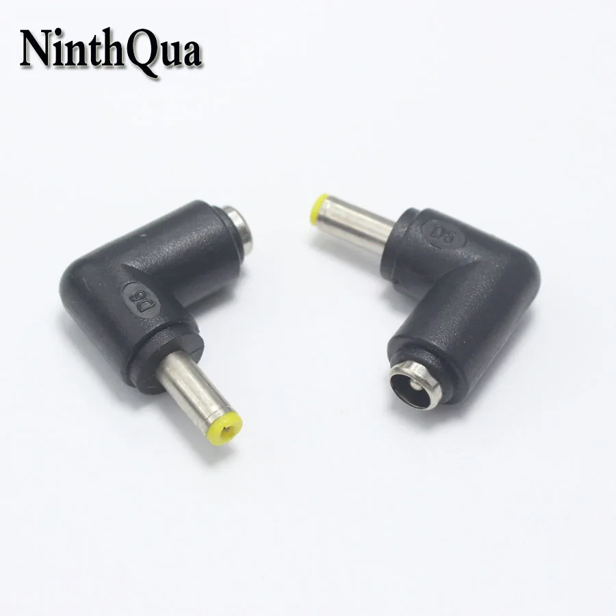 1pcs 5.5*2.1 Female jack to 4.8*1.7 Male Plug 90 Degrees DC Power Adapter Plug Connector for Notebook Laptop
1pcs 5.5*2.1 Female jack to 4.8*1.7 Male Plug 90 Degrees DC Power Adapter Plug Connector for Notebook Laptop