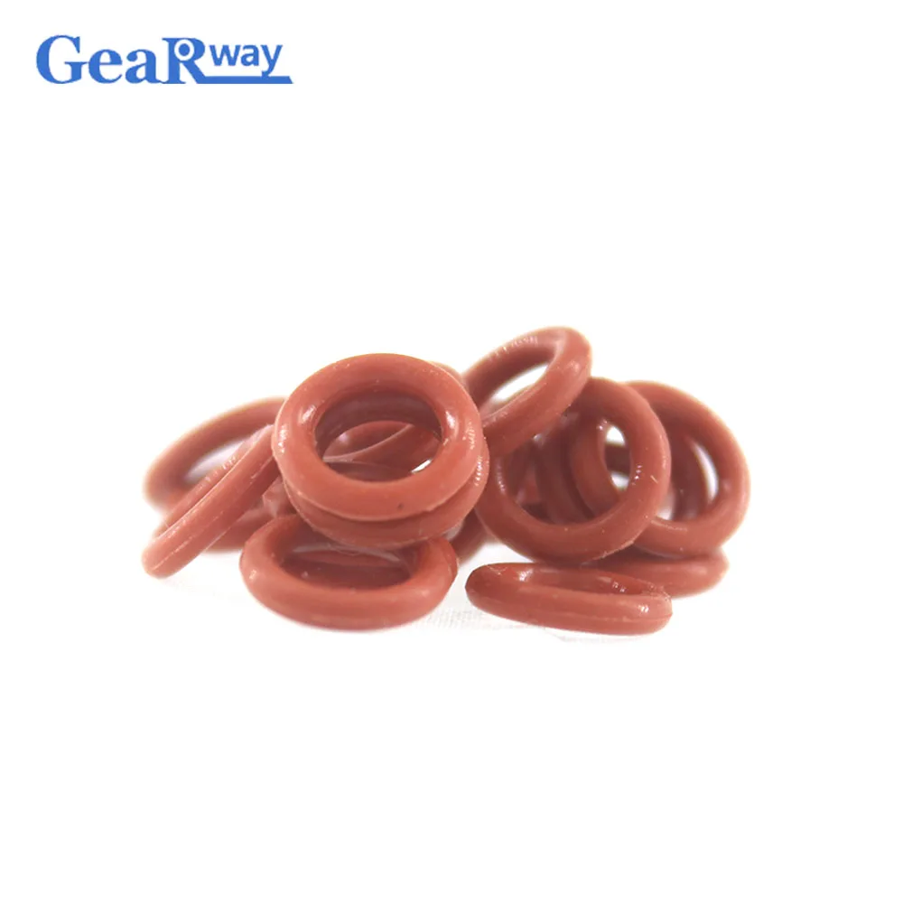 Gearway Red Silicon O Ring Seal 2.4 mm CS O-ring Seal Gasket 8/9/10/11/12/13/14/15/27/28mm OD VMQ Good Elasticity O Ring Seals
Gearway Red Silicon O Ring Seal 2.4 mm CS O-ring Seal Gasket 8/9/10/11/12/13/14/15/27/28mm OD VMQ Good Elasticity O Ring Seals