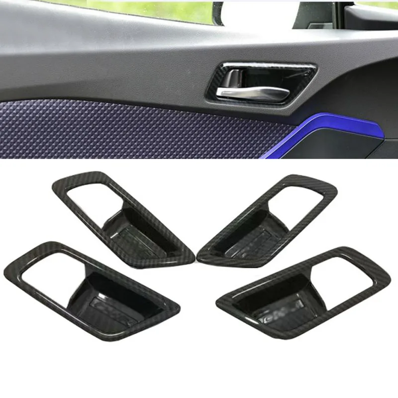 For Toyota CHR C-HR 2016-2018 ABS carbon fibre Interior Door Handle Cover Trims Door Bowl Inner Decoration Car Accessories 4PCS
For Toyota CHR C-HR 2016-2018 ABS carbon fibre Interior Door Handle Cover Trims Door Bowl Inner Decoration Car Accessories 4PCS