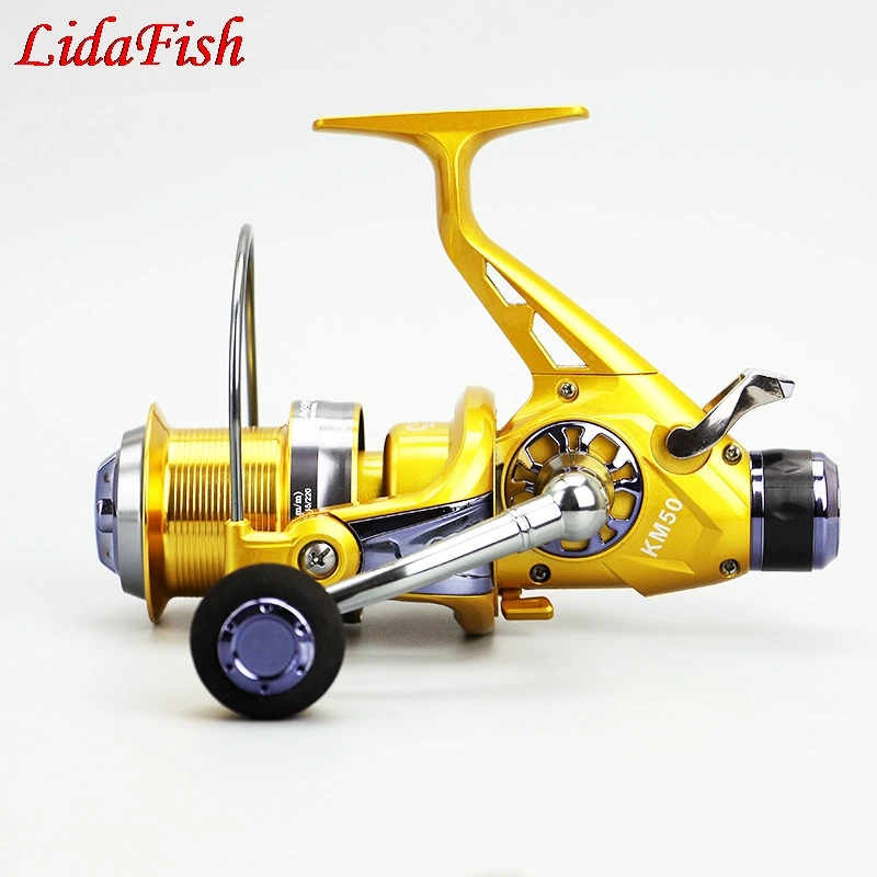 LIDAFISH KM50 60 двухразрядная металлическая головка Передняя и задняя Тормозная