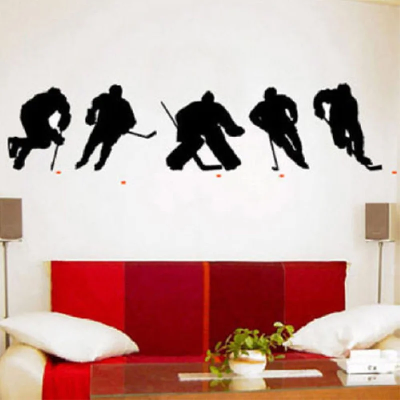 Hot Sale ICE HOCKEY PLAYERS - Wall Decals Stickers Murals kids (2 Colors) 14x60inch
Hot Sale ICE HOCKEY PLAYERS - Wall Decals Stickers Murals kids (2 Colors) 14x60inch
