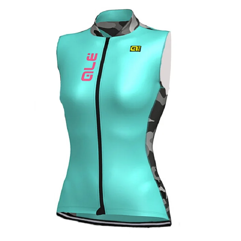 Ropa Ciclismo Новый ALE 2017 Женщины без рукавов Велосипеды Джерси велотрусы рубашка набор