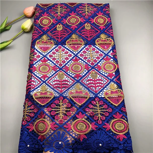 Excellent pattern guipure lace material African chemical water soluble lace fabric for dress HSW5 (5yards/lot)
Excellent pattern guipure lace material African chemical water soluble lace fabric for dress HSW5 (5yards/lot)