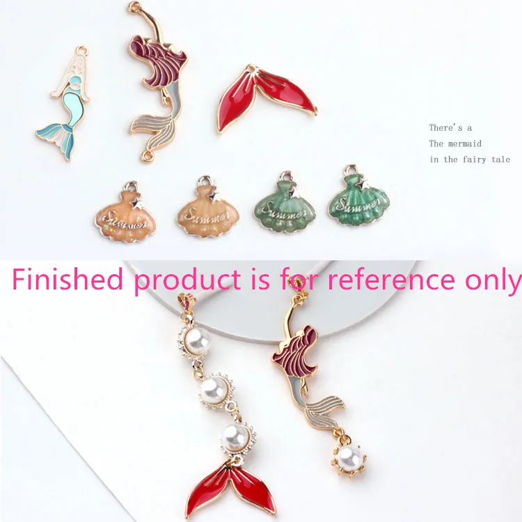 Min order 30ocs/lot color cartoon mermaid Tail shape alloy charms earring diy jewelry keychain pendants accessory
Min order 30ocs/lot color cartoon mermaid Tail shape alloy charms earring diy jewelry keychain pendants accessory