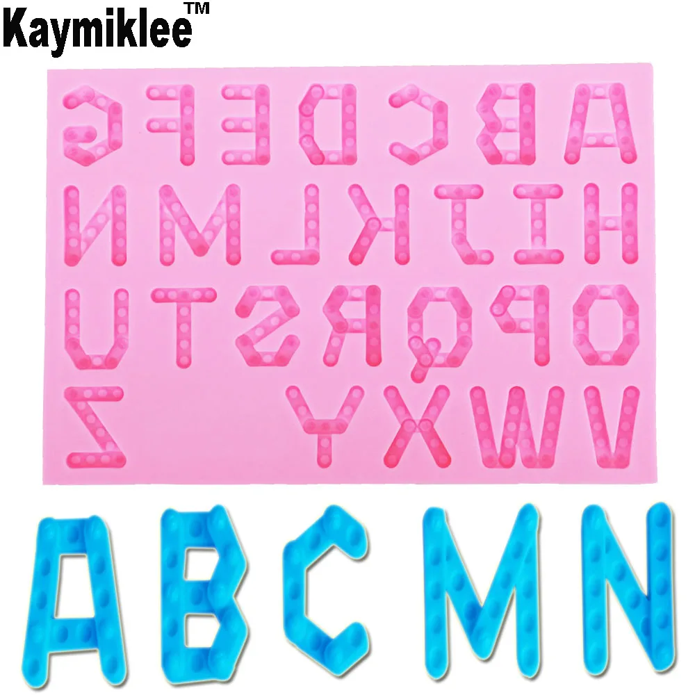 M944 Uppercase Letters Silicone Cake Mold Chocolate Ice Decorating Silicone Mold Baking Fondant Candy Sugar Craft Cake Tools
M944 Uppercase Letters Silicone Cake Mold Chocolate Ice Decorating Silicone Mold Baking Fondant Candy Sugar Craft Cake Tools