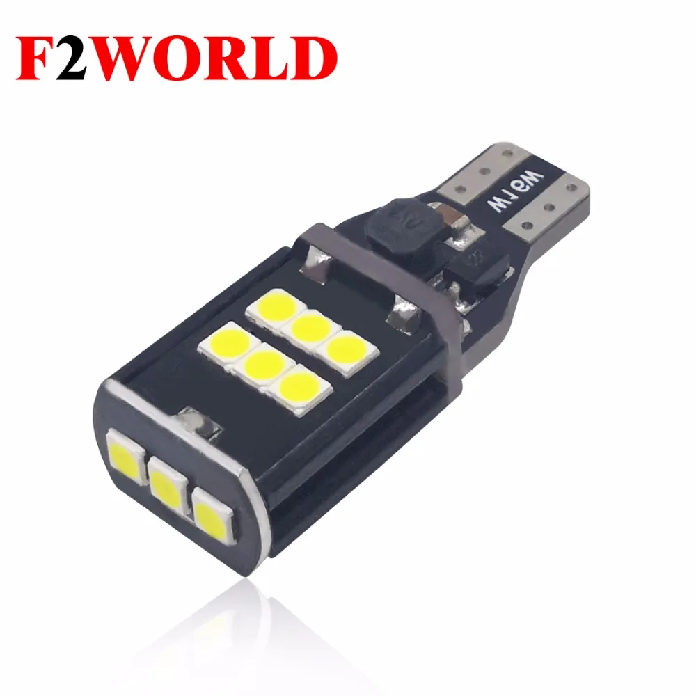 2 PCS OF NEW updated 3030 15smd 850lm t15 912 921 led car lamp with increased inductor
2 PCS OF NEW updated 3030 15smd 850lm t15 912 921 led car lamp with increased inductor