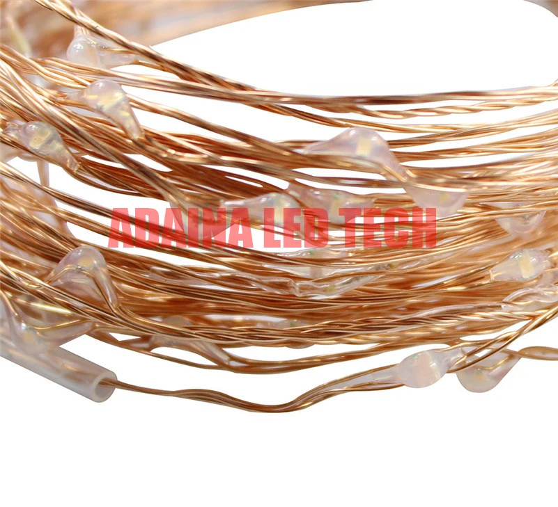 Wholesale Christmas10M 100 Leds Copper Wire LED String Light With Power Adapter DC 6V 1A String Light Xmas Wedding Decoration
Wholesale Christmas10M 100 Leds Copper Wire LED String Light With Power Adapter DC 6V 1A String Light Xmas Wedding Decoration