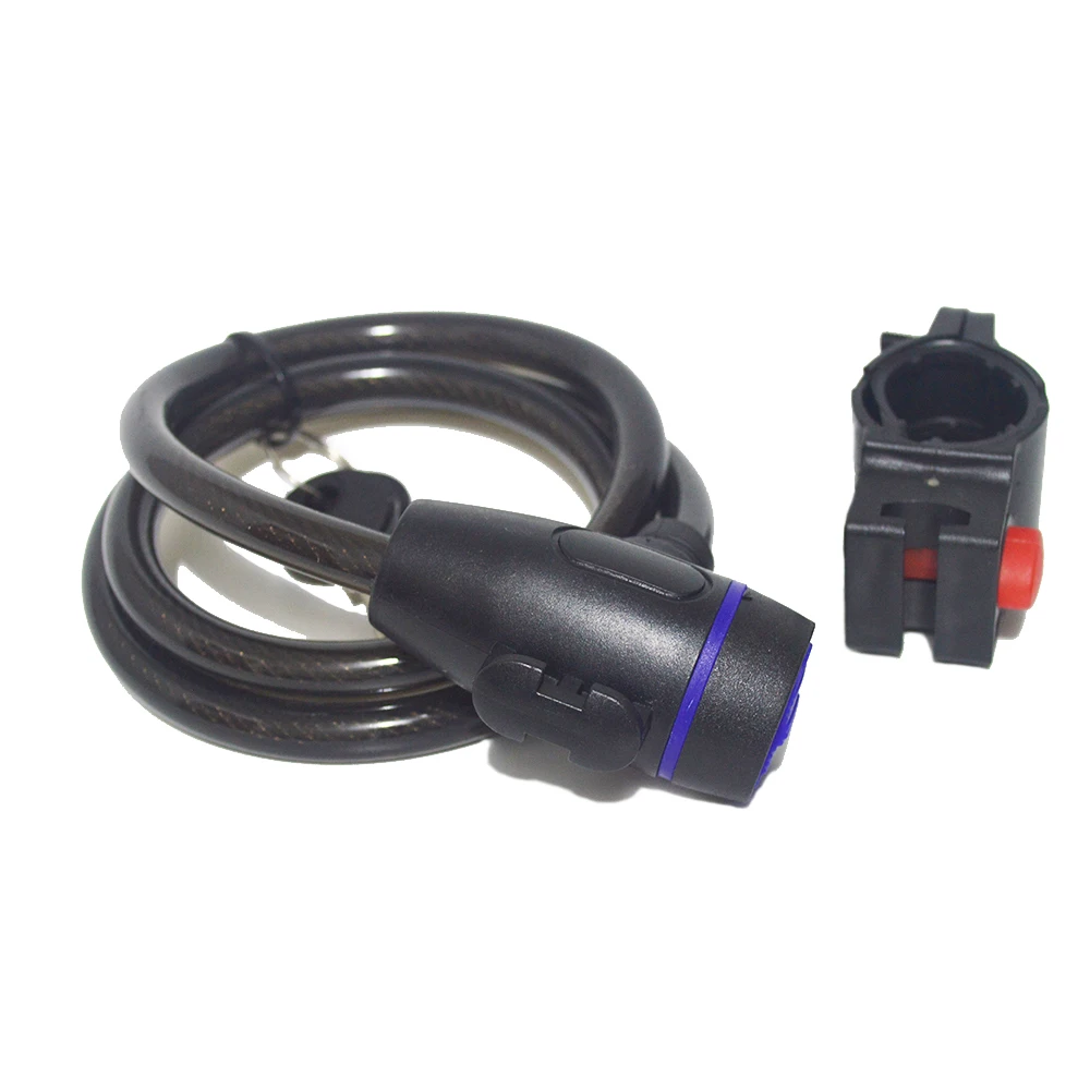 Bike Lock with Keys and Mounting Bracket or Outdoor Cycling Bicycle Security Portable Self Coiling Bicycle Cable Lock
Bike Lock with Keys and Mounting Bracket or Outdoor Cycling Bicycle Security Portable Self Coiling Bicycle Cable Lock