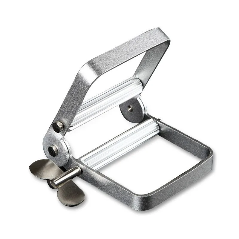 Stainless Steel Toothpaste Dispenser Professional Hair Cream Squeezer Metal Tooth Paste Rolling Tube Squeezer Bathroom Accessory
Stainless Steel Toothpaste Dispenser Professional Hair Cream Squeezer Metal Tooth Paste Rolling Tube Squeezer Bathroom Accessory