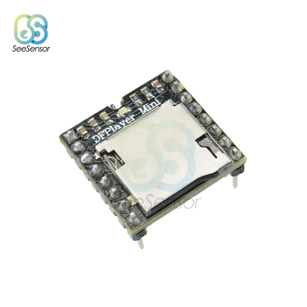 TF карта U диск мини MP3 DFPlayer аудио голосовой модуль плата для Arduino DFPlay плеер|Детали и