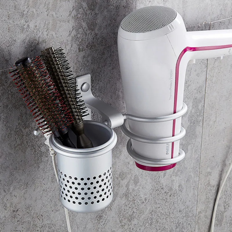Wall-mounted bathroom Shelf golden hair dryer rack hair dryer holder with Cup home hair rack hair dryer metal frame
Wall-mounted bathroom Shelf golden hair dryer rack hair dryer holder with Cup home hair rack hair dryer metal frame