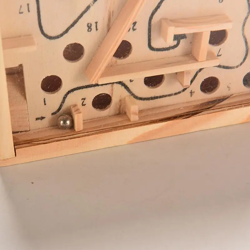 1 pcs 11.5CM*11.5CM*2.5CM Children Educational Toys Wooden Puzzle Toy Kids Brain Teaser Wood Puzzles Mini Maze Brinquedos
1 pcs 11.5CM*11.5CM*2.5CM Children Educational Toys Wooden Puzzle Toy Kids Brain Teaser Wood Puzzles Mini Maze Brinquedos