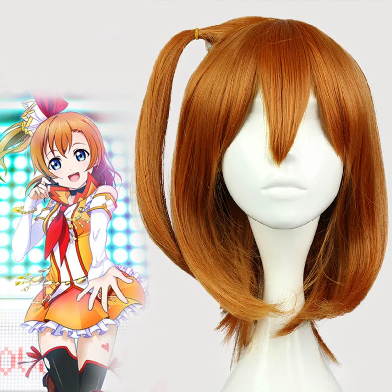 40cm Lovelive Love Live Kousaka Honoka Straight Orange Synthetic Hair Cosplay Headwear
40cm Lovelive Love Live Kousaka Honoka Straight Orange Synthetic Hair Cosplay Headwear