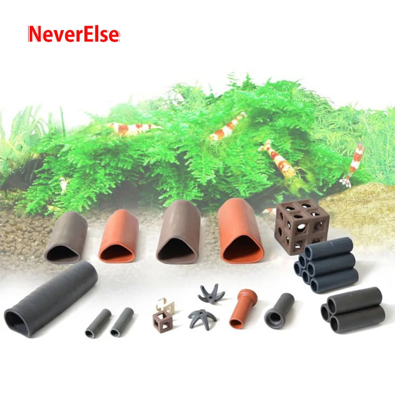 Aquarium Ceramic Shrimp Shelter Fish Tank Hiding Breed Cave House 12Kinds to Protect Betta Crayfish Cichlid Fry Small Fish Crab
Aquarium Ceramic Shrimp Shelter Fish Tank Hiding Breed Cave House 12Kinds to Protect Betta Crayfish Cichlid Fry Small Fish Crab