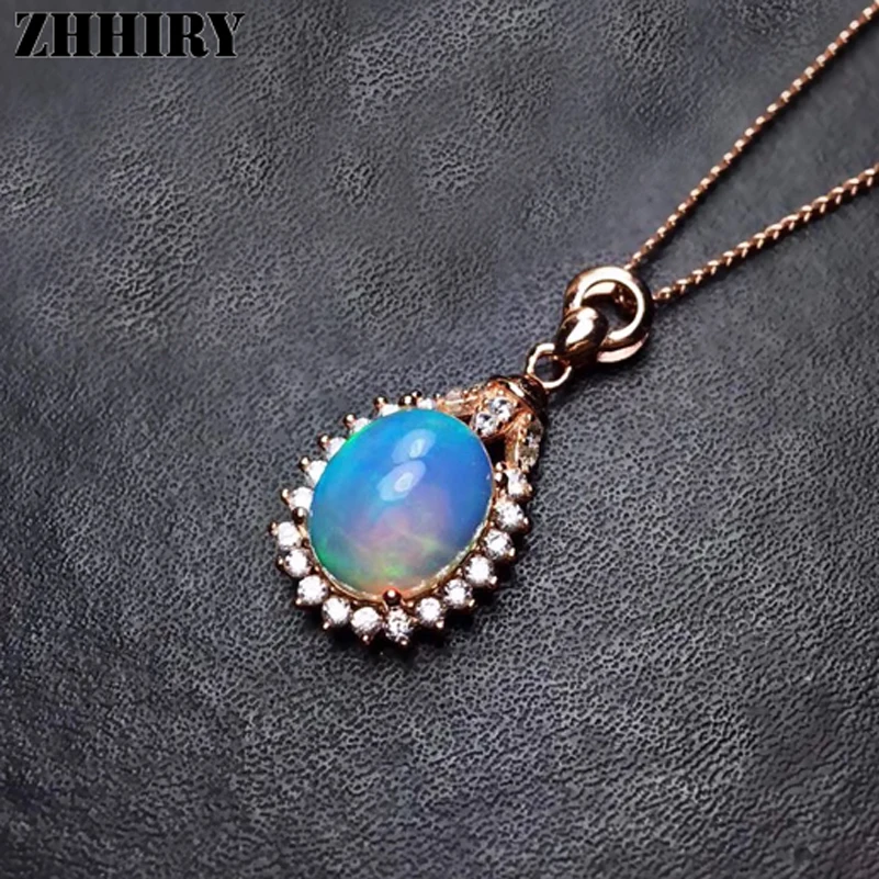 ZHHIRY Natural Opal Necklace Pendant Genuine 925 Sterling Silver For Women With Chain Real Color Gemstone Fine Jewelry
ZHHIRY Natural Opal Necklace Pendant Genuine 925 Sterling Silver For Women With Chain Real Color Gemstone Fine Jewelry