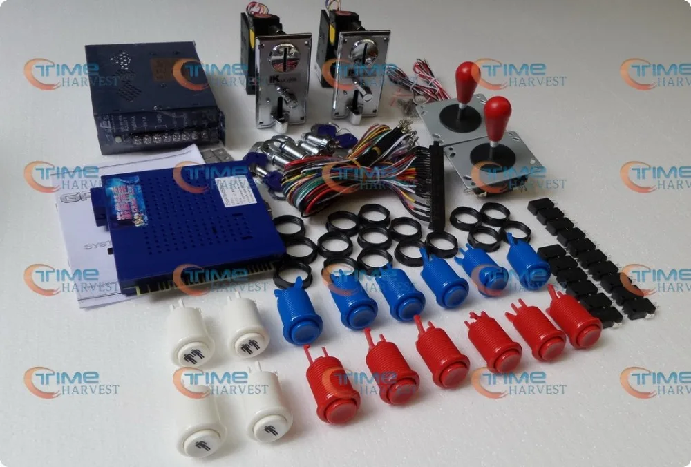 Комплект деталей для аркадных игр с 412 в 1 джойстиком elf microswitch, кнопки игрока в американском стиле для сборки аркадных игр
Комплект деталей для аркадных игр с 412 в 1 джойстиком elf microswitch, кнопки игрока в американском стиле для сборки аркадных игр