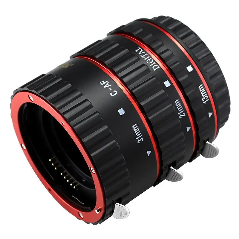 Удлинительное макрокольцо TWISTER.CK с автофокусом для объектива Canon EF-S T5i T4i T3i T2i 100D 60D 70D 550D 600D 6D 7D
Удлинительное макрокольцо TWISTER.CK с автофокусом для объектива Canon EF-S T5i T4i T3i T2i 100D 60D 70D 550D 600D 6D 7D