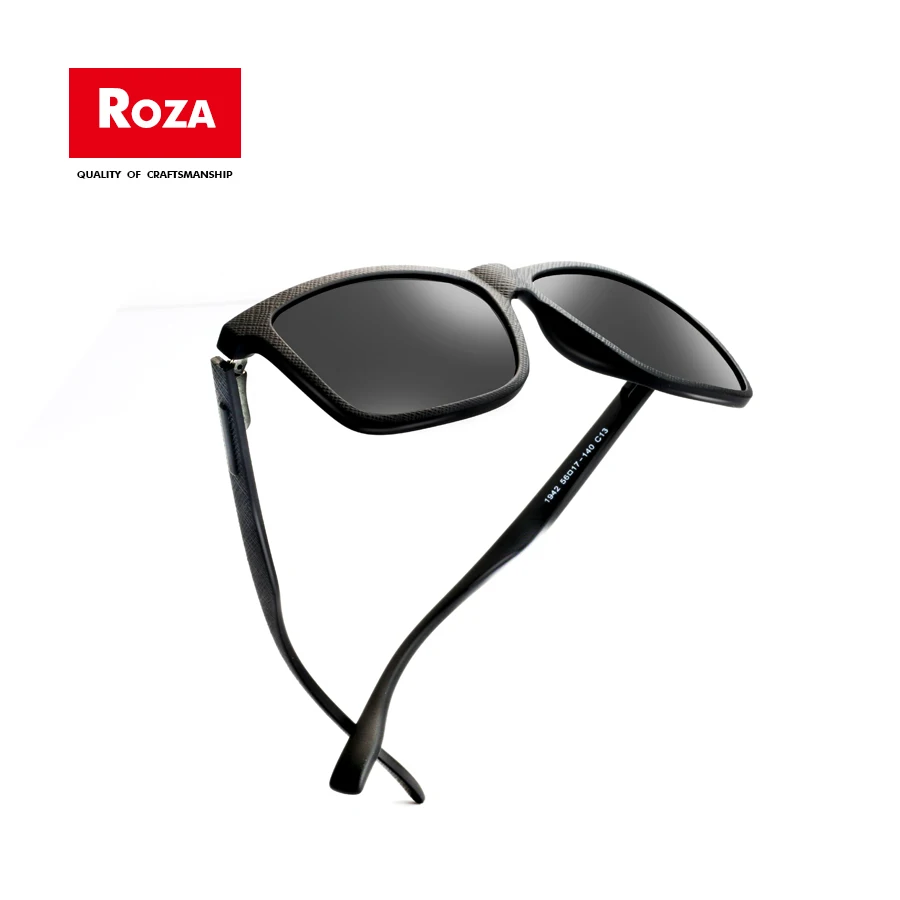 Солнцезащитные очки Roza TR90 для мужчин и женщин UV 400 поляризационные квадратной