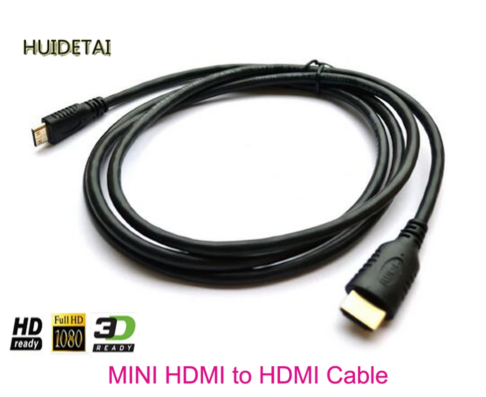 Mini HDMI-compatible to HDMI-compatible cable 1.5m for Canon 5D Mark 6D 7D 70D 60Da 60D T5i SL1 camera
Mini HDMI-compatible to HDMI-compatible cable 1.5m for Canon 5D Mark 6D 7D 70D 60Da 60D T5i SL1 camera