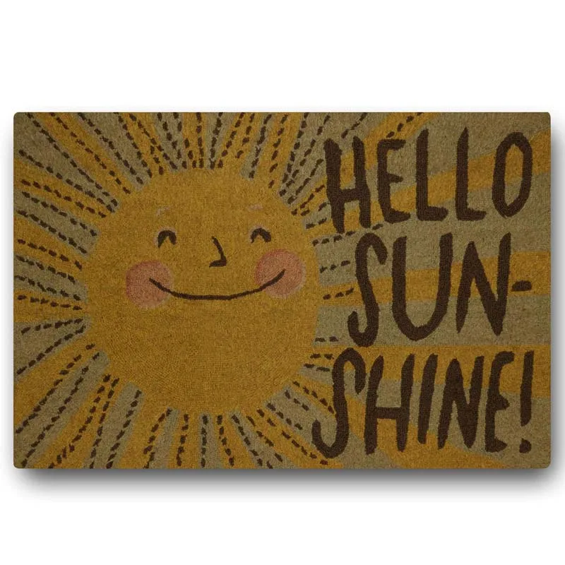 Смешной коврик, коврик для входной двери, напольный коврик Hello Sun shine, Стандартный напольный коврик для дома, декоративная ванная комната, кух...
Смешной коврик, коврик для входной двери, напольный коврик Hello Sun shine, Стандартный напольный коврик для дома, декоративная ванная комната, кух...