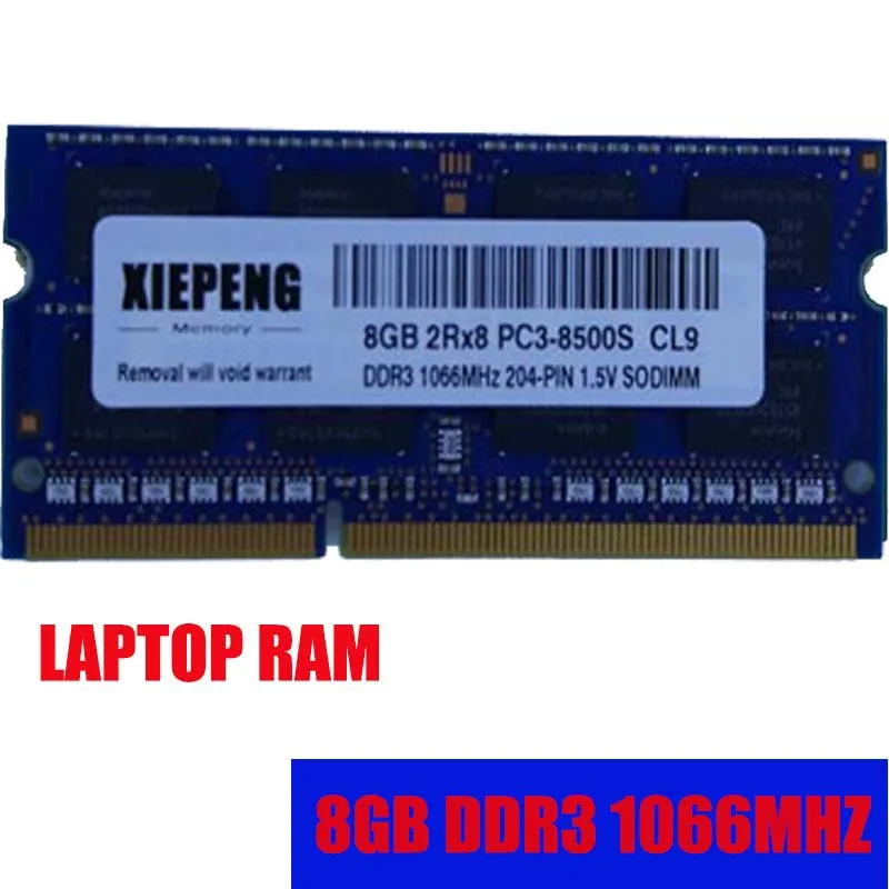 Память для ноутбука 2Rx8, 8 ГБ, PC3-8500S МГц, DDR3, 8 ГБ, 1066 МГц, 4G, pc3, 1066, 8500 контактов, SODIMM RAM
Память для ноутбука 2Rx8, 8 ГБ, PC3-8500S МГц, DDR3, 8 ГБ, 1066 МГц, 4G, pc3, 1066, 8500 контактов, SODIMM RAM