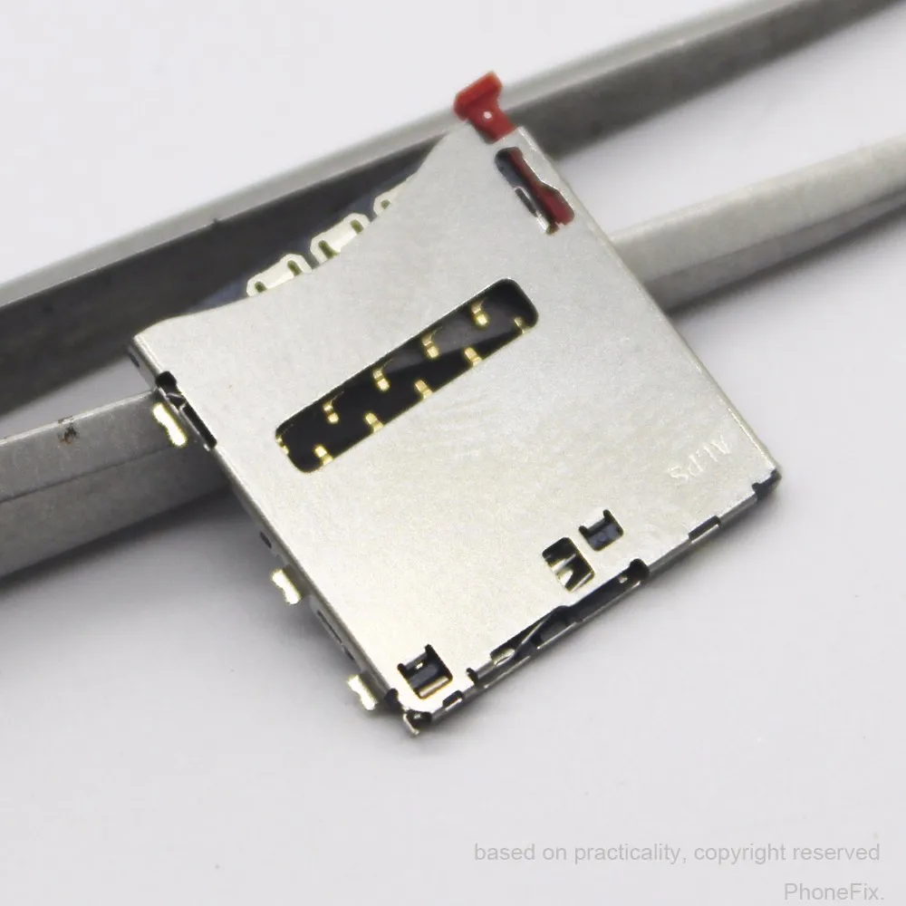 Новинка оригинальный считыватель Sim карт для Xperia Z2 L50W D6502 D6503 держатель слота