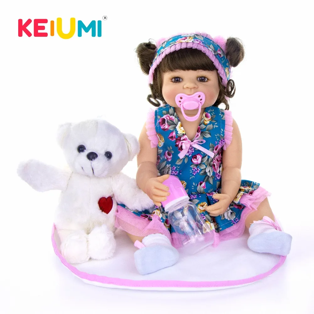 KEIUMI 22 Inch Full Vinyl Reborn Babies Doll For Girls 55 CM Realistic Baby Toy Reborn Baby Doll For Girls Kids Playmates
KEIUMI 22 Inch Full Vinyl Reborn Babies Doll For Girls 55 CM Realistic Baby Toy Reborn Baby Doll For Girls Kids Playmates