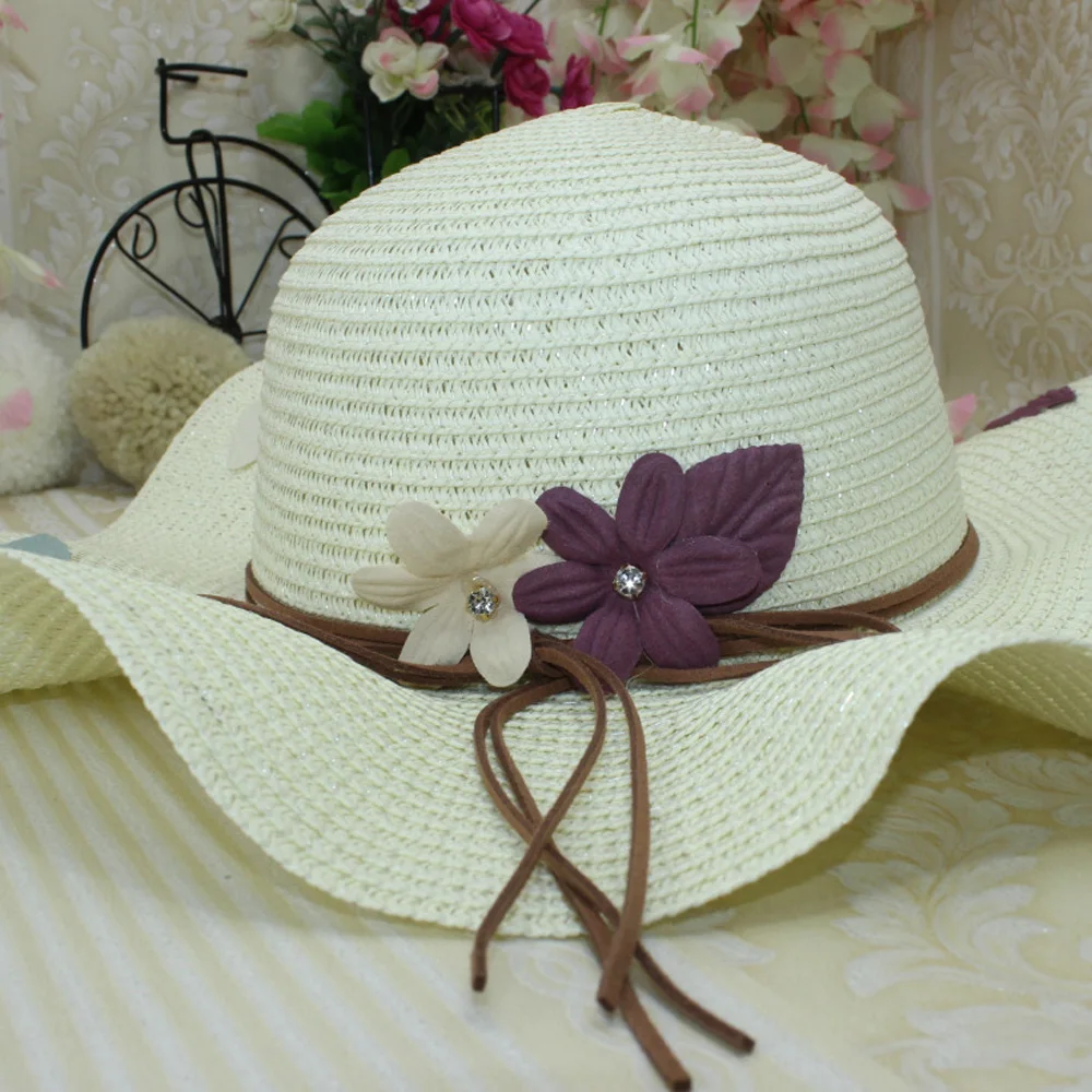New Ladies Straw Hat Artificial Flower Wide-Brimmed Solid Color Woven Visor 2019 Summer Travel Solid Color Retro Lady Beach Hat
New Ladies Straw Hat Artificial Flower Wide-Brimmed Solid Color Woven Visor 2019 Summer Travel Solid Color Retro Lady Beach Hat