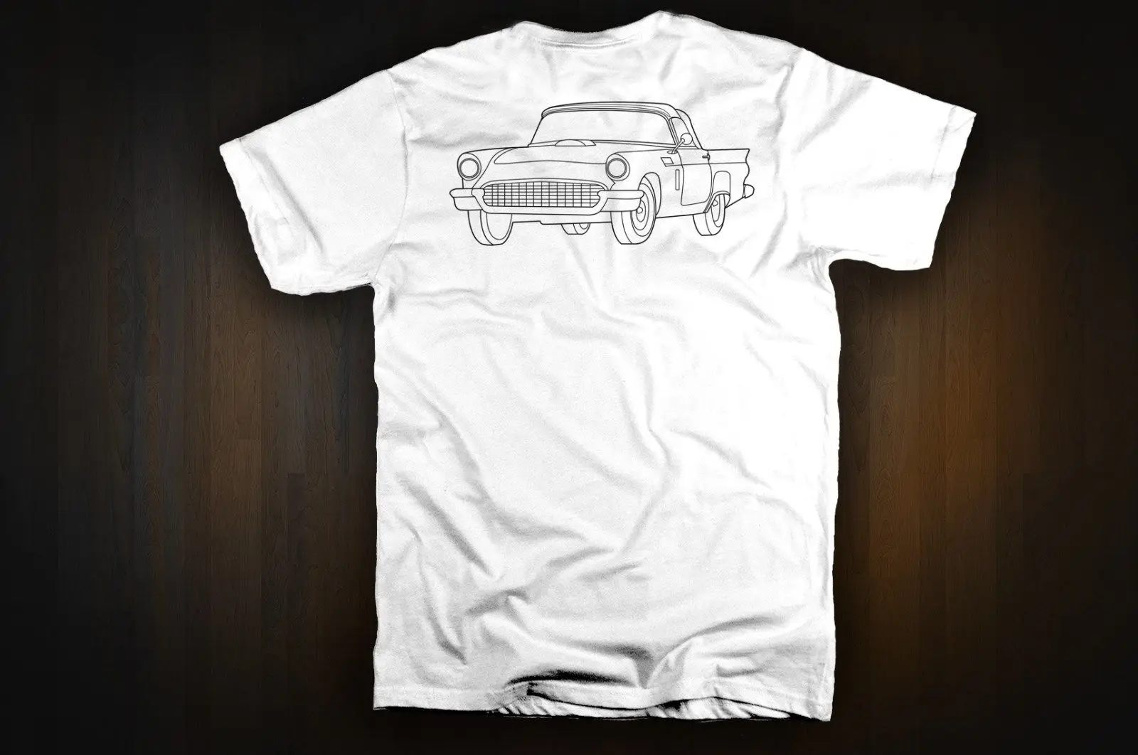 Casual Men Outwears Popular Design Hip Hop Anime Male Tshirt 55-57 American Classic Car Fans Cool Tops
Casual Men Outwears Popular Design Hip Hop Anime Male Tshirt 55-57 American Classic Car Fans Cool Tops