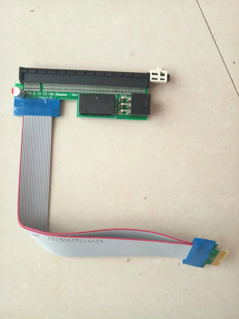 New PCI-E 1x To 16x Powered PCI Express Extender Riser Card Adapter Flexible Cable 4Pin 6Pin Power Supply for BTC Miner Mining
New PCI-E 1x To 16x Powered PCI Express Extender Riser Card Adapter Flexible Cable 4Pin 6Pin Power Supply for BTC Miner Mining