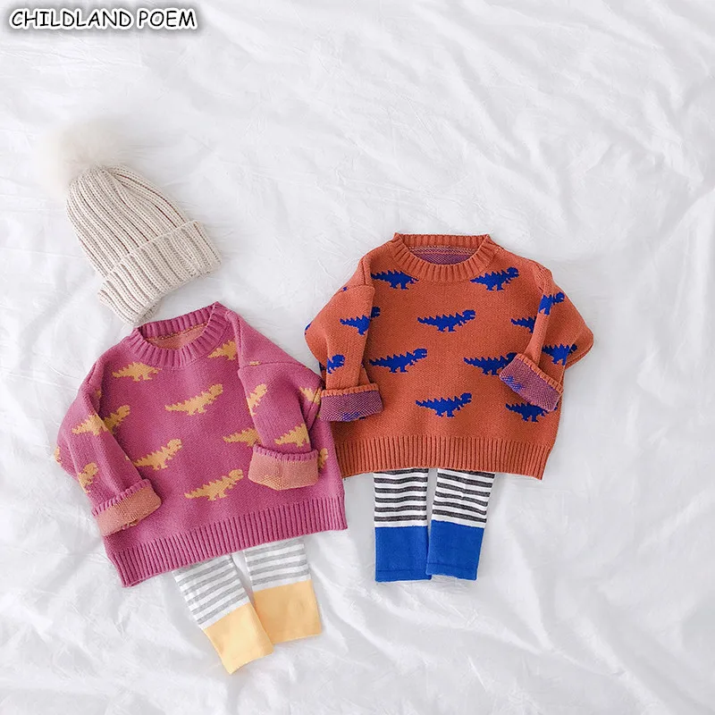 Boys Sweaters Autumn Winter Dinosaur Baby Sweater For Boys Girls Toddler Cardigans Baby Girls Sweaters Cotton Baby Boy Sweater
Boys Sweaters Autumn Winter Dinosaur Baby Sweater For Boys Girls Toddler Cardigans Baby Girls Sweaters Cotton Baby Boy Sweater