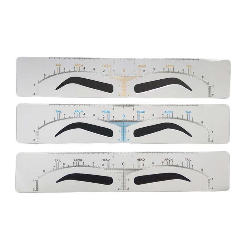 100pcs Microblading Eyebrow Stencil Ruler Sticker Disposable Eyebrow Shaping Measure Accessories Tools Permanent Makeup Supplies
100pcs Microblading Eyebrow Stencil Ruler Sticker Disposable Eyebrow Shaping Measure Accessories Tools Permanent Makeup Supplies