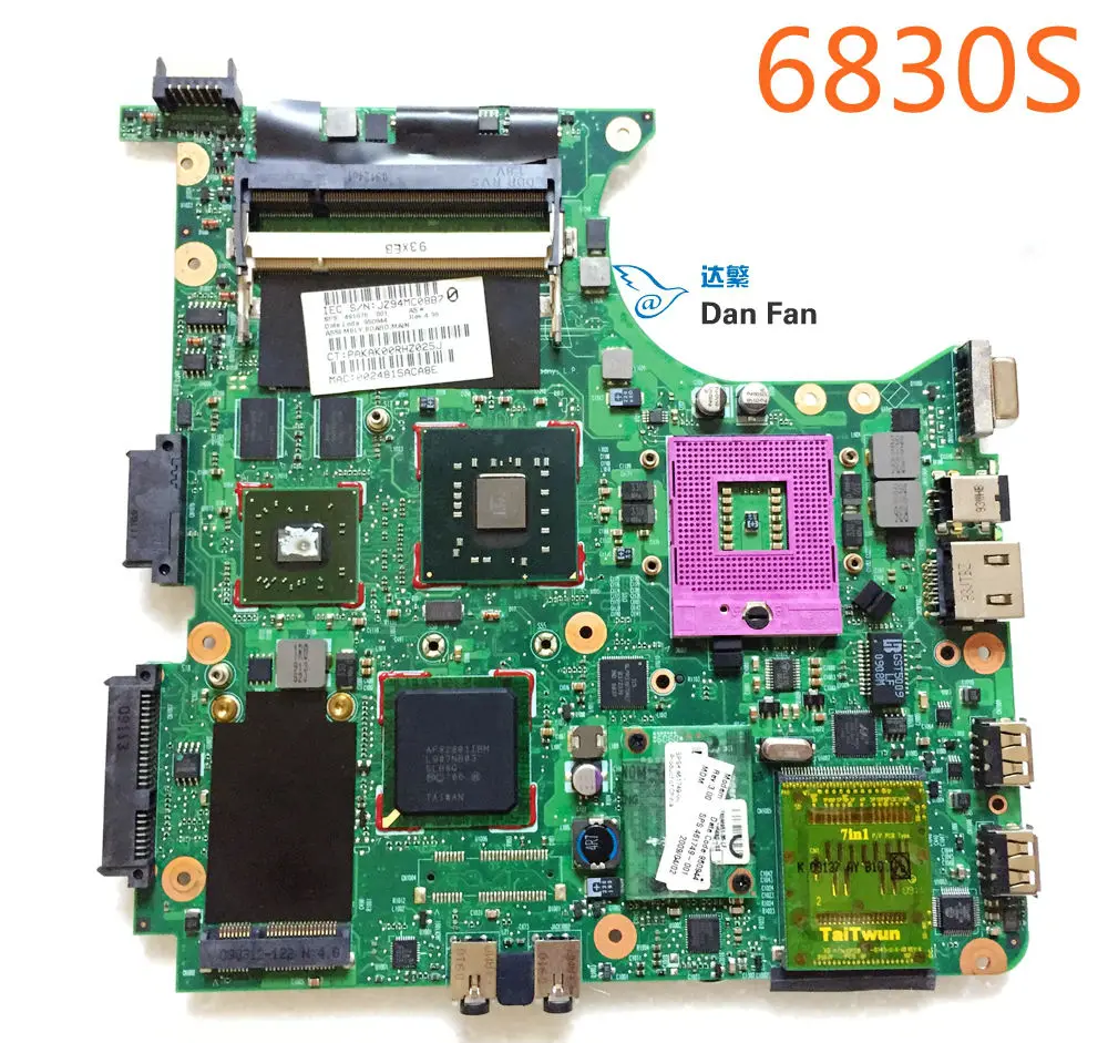 491976-001 материнская плата для ноутбука HP 6830S 6530s 6531s 6730s 6050A2161401-MB-A03 материнская плата 100% протестирована Полная работа
491976-001 материнская плата для ноутбука HP 6830S 6530s 6531s 6730s 6050A2161401-MB-A03 материнская плата 100% протестирована Полная работа