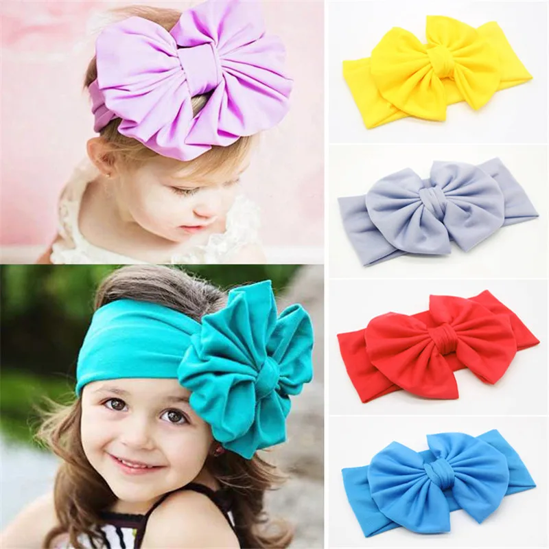 2020 New Elastic Newborn Baby Girls Solid Color Headband Bowknot Hair Band Children Infant Headband bandeau bebe
2020 New Elastic Newborn Baby Girls Solid Color Headband Bowknot Hair Band Children Infant Headband bandeau bebe