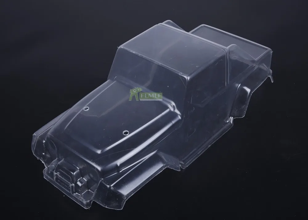 Clear PC Body Shell (Jeep Truck) Fit for 1/8 HPI Racing Savage XL FLUX Rovan TORLAND Monster Brushless Truck Parts
Clear PC Body Shell (Jeep Truck) Fit for 1/8 HPI Racing Savage XL FLUX Rovan TORLAND Monster Brushless Truck Parts