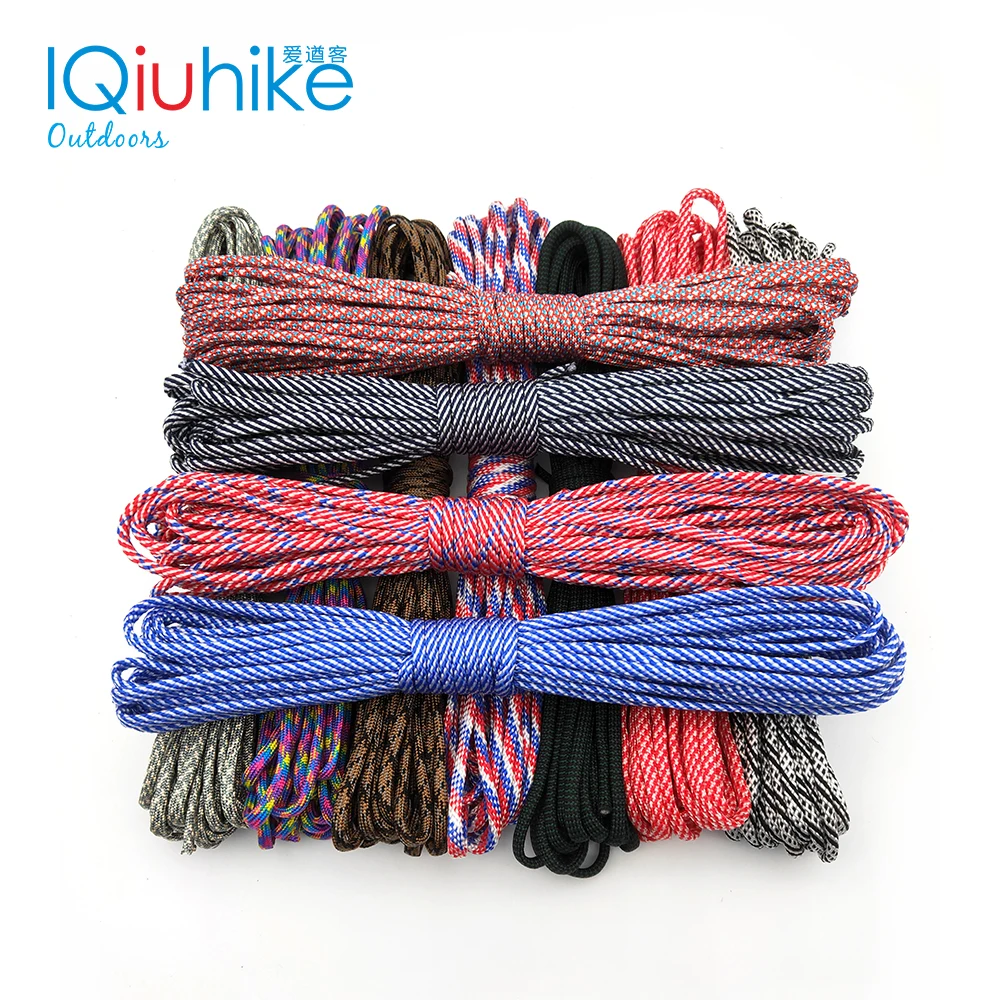208 Colors Paracord 550 Paracord Parachute Cord Lanyard Rope Mil Spec Type III 7Strand 31 Meters Climbing Camping Survival Tools
208 Colors Paracord 550 Paracord Parachute Cord Lanyard Rope Mil Spec Type III 7Strand 31 Meters Climbing Camping Survival Tools