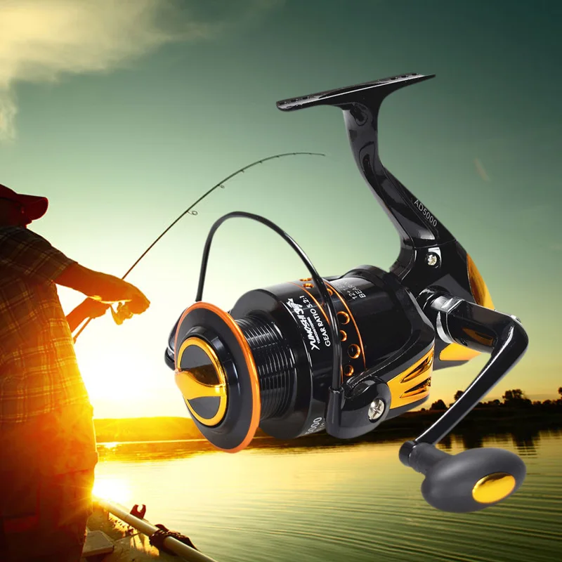 Hot Spinning Fishing Reel Metal CNC Machined Handle 12+1 BB Ball Bearing Wheel Fish Tools AD2000-9000 DO2
Hot Spinning Fishing Reel Metal CNC Machined Handle 12+1 BB Ball Bearing Wheel Fish Tools AD2000-9000 DO2