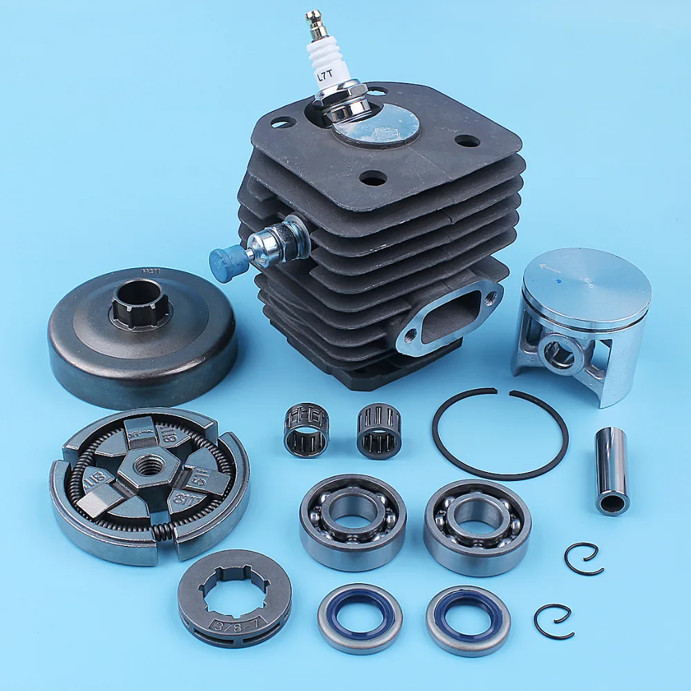 Nikasil Cylinder Piston Clutch Drum Crank Bearing Seal Kit For Husqvarna 262XP 262 261 Chainsaw 48mm Bore 12mm Pin Replacement
Nikasil Cylinder Piston Clutch Drum Crank Bearing Seal Kit For Husqvarna 262XP 262 261 Chainsaw 48mm Bore 12mm Pin Replacement