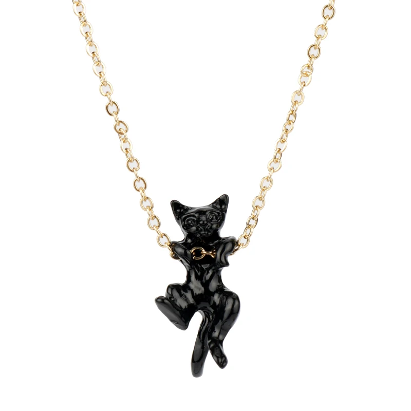 Fashion Lovely Animal Necklace Tiny Cute Cat Pendants Odd Fancy Jewelry Charm Pendant Necklace Women Gift
Fashion Lovely Animal Necklace Tiny Cute Cat Pendants Odd Fancy Jewelry Charm Pendant Necklace Women Gift