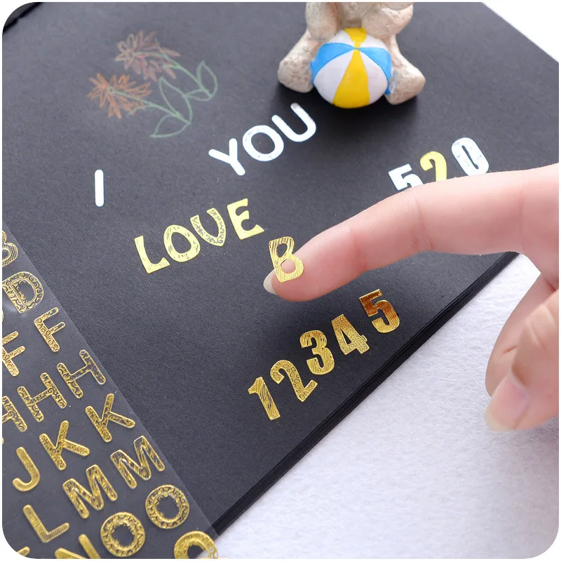 6 pcs/Lot Twinkle sticker Gold Silver number Handwriting alphabet stickers for album diary scrapbooking DIY Stationery
6 pcs/Lot Twinkle sticker Gold Silver number Handwriting alphabet stickers for album diary scrapbooking DIY Stationery