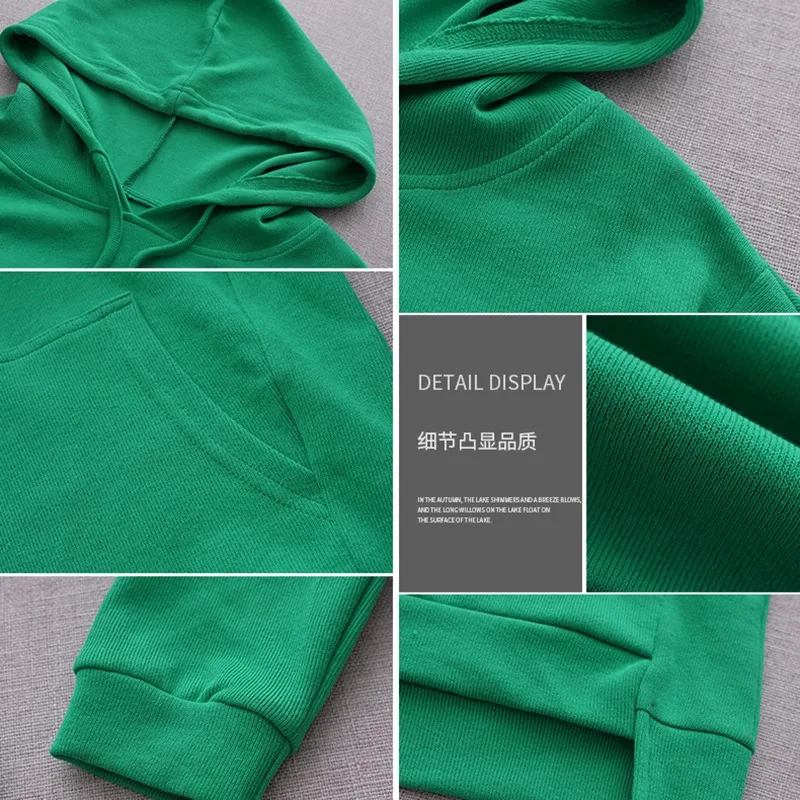 Harajuku Casual Coat Female Solid Color Pullover Loose Women Hoodies Long Sleeve Sweatshirt
Harajuku Casual Coat Female Solid Color Pullover Loose Women Hoodies Long Sleeve Sweatshirt