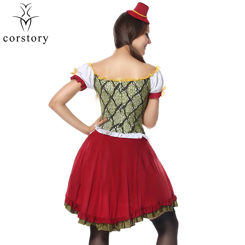 Corstory Womens Beer Maid Wench German Oktoberfest Costume Plus Size Costume Red Fancy Dress
Corstory Womens Beer Maid Wench German Oktoberfest Costume Plus Size Costume Red Fancy Dress