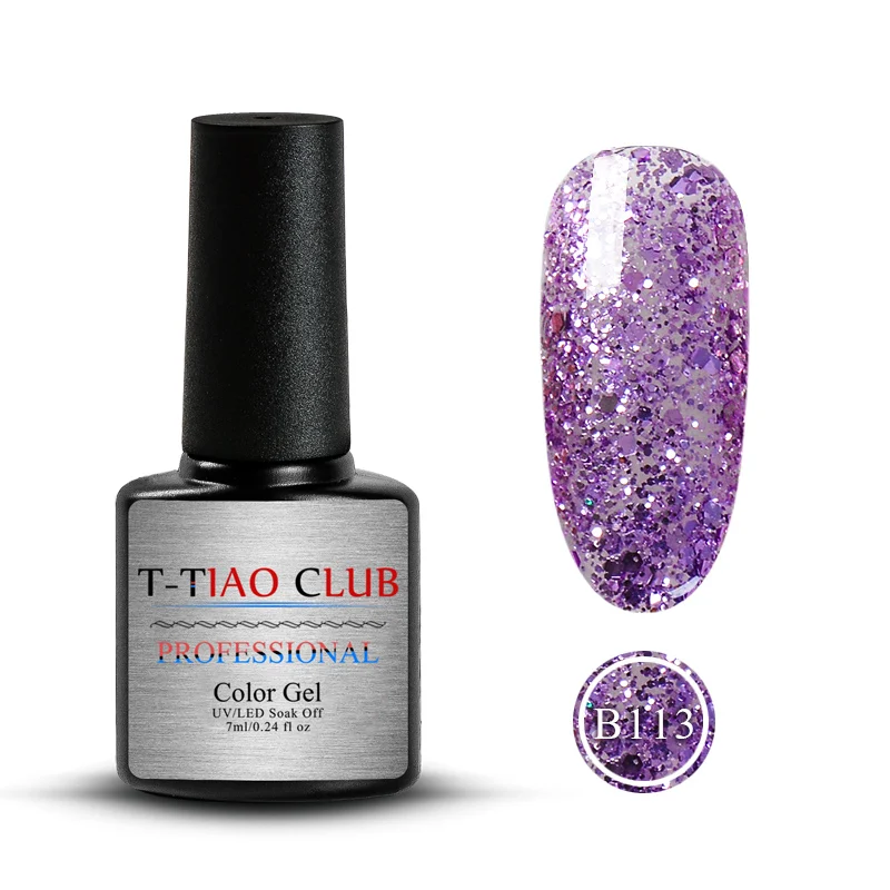 T-TIAO CLUB 7ml Platinum Sequin Gel Nail Polish Super Shining Glitter UV Gel Polish Soak Off UV Gel Lacquer Varnish 14 Colors
T-TIAO CLUB 7ml Platinum Sequin Gel Nail Polish Super Shining Glitter UV Gel Polish Soak Off UV Gel Lacquer Varnish 14 Colors