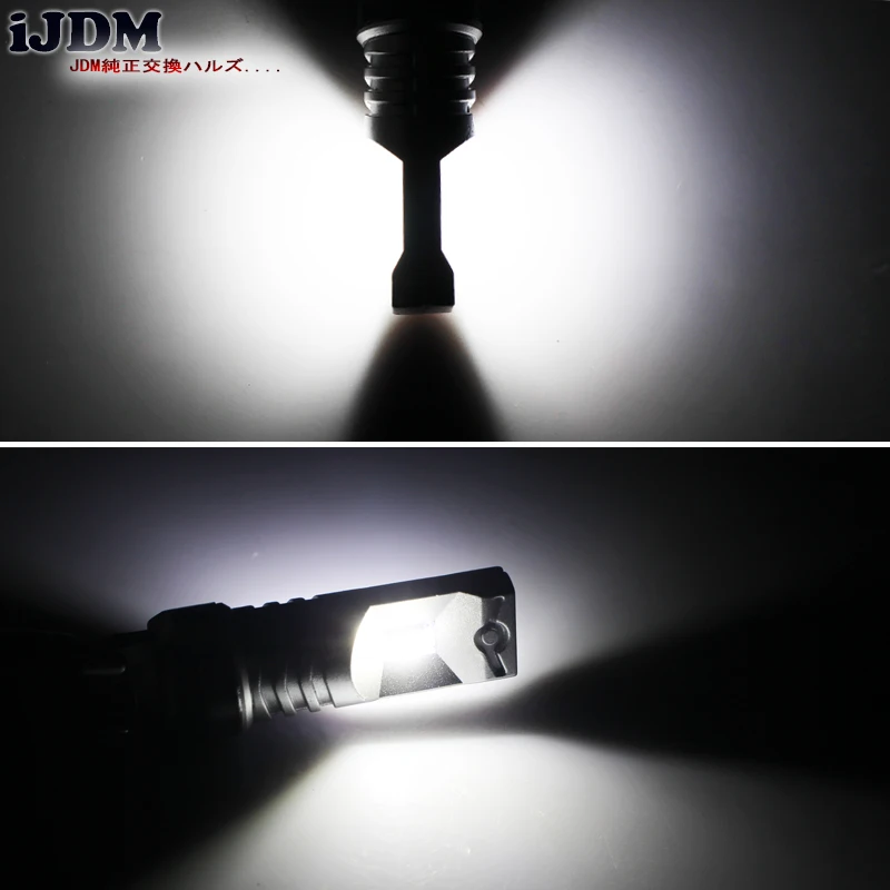 iJDM H11 LED 6000K White Powered By Luxen LED H16JP H8 H9 LED Bulbs For Fog Lights Driving Lamps or Headlighit Lamp Bulb 12V
iJDM H11 LED 6000K White Powered By Luxen LED H16JP H8 H9 LED Bulbs For Fog Lights Driving Lamps or Headlighit Lamp Bulb 12V