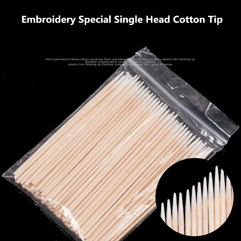 Free Shipping 6 Bags Used For Tattoo Makeup Dedicated Single Head A One Time Cotton Swabs
Free Shipping 6 Bags Used For Tattoo Makeup Dedicated Single Head A One Time Cotton Swabs