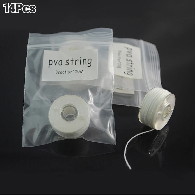 MNFT 20m/PCS-14PCS/Lot Per Reel PVA String For Carp Fishing Baiting Bait Lure Fishing Accessories Supplies
MNFT 20m/PCS-14PCS/Lot Per Reel PVA String For Carp Fishing Baiting Bait Lure Fishing Accessories Supplies