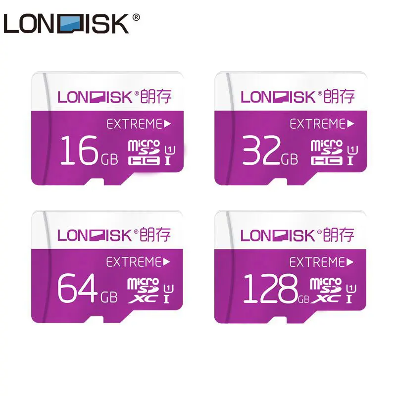 Londisk Карта Micro Sd 16 ГБ 32 64 128 Class10 UHS-1 Памяти карты Флэш-Карты Microsd TF для смартфона